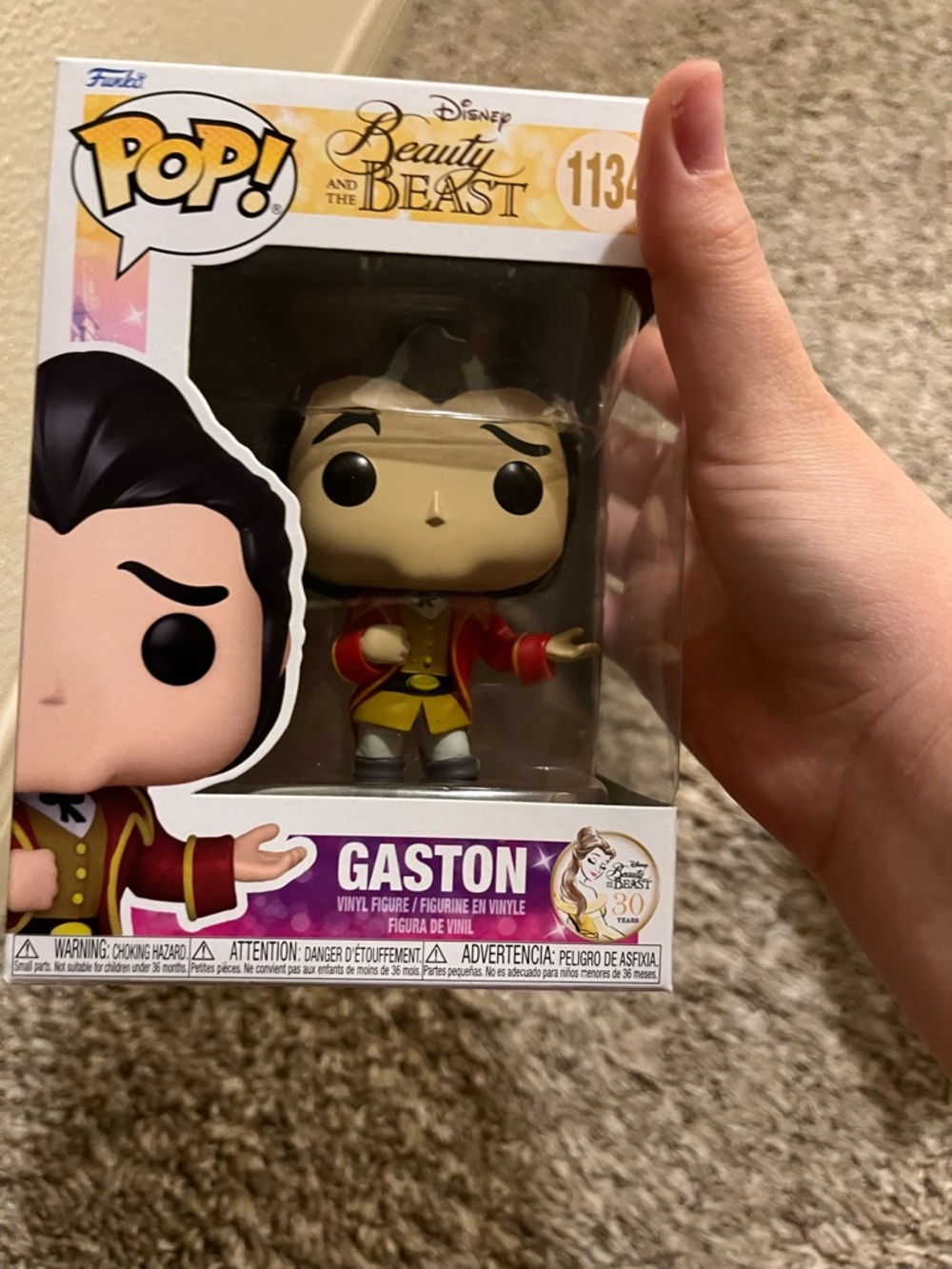 Funko Gaston Vinyl Figure - Red, Yellow & Black 1134
